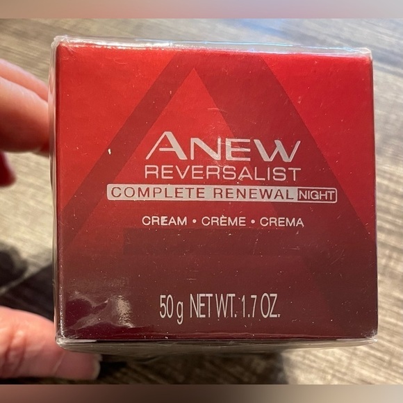 🌙 REVERSALIST Complete Renewal Night Cream Avon Anew DISCONTINUED NIB Rare! - Picture 3 of 5